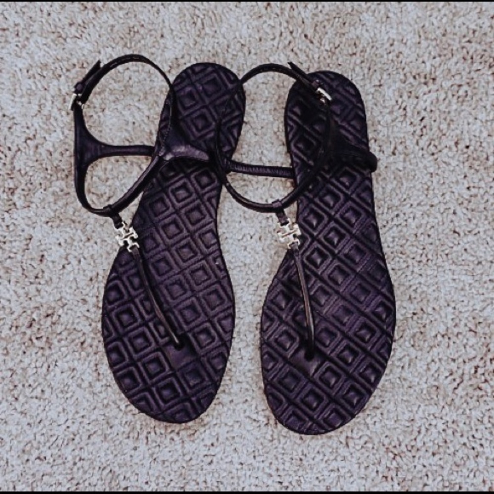 Tory Burch Marion Quilted Sandals